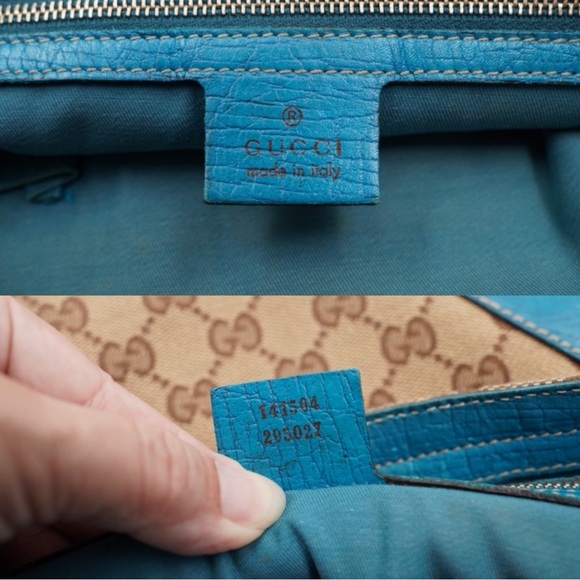 Gucci Blue Horse bit  crossbody bag - Picture 14 of 15